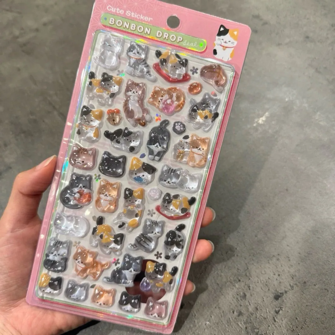 初めて出会ったボンボンドロップシール!