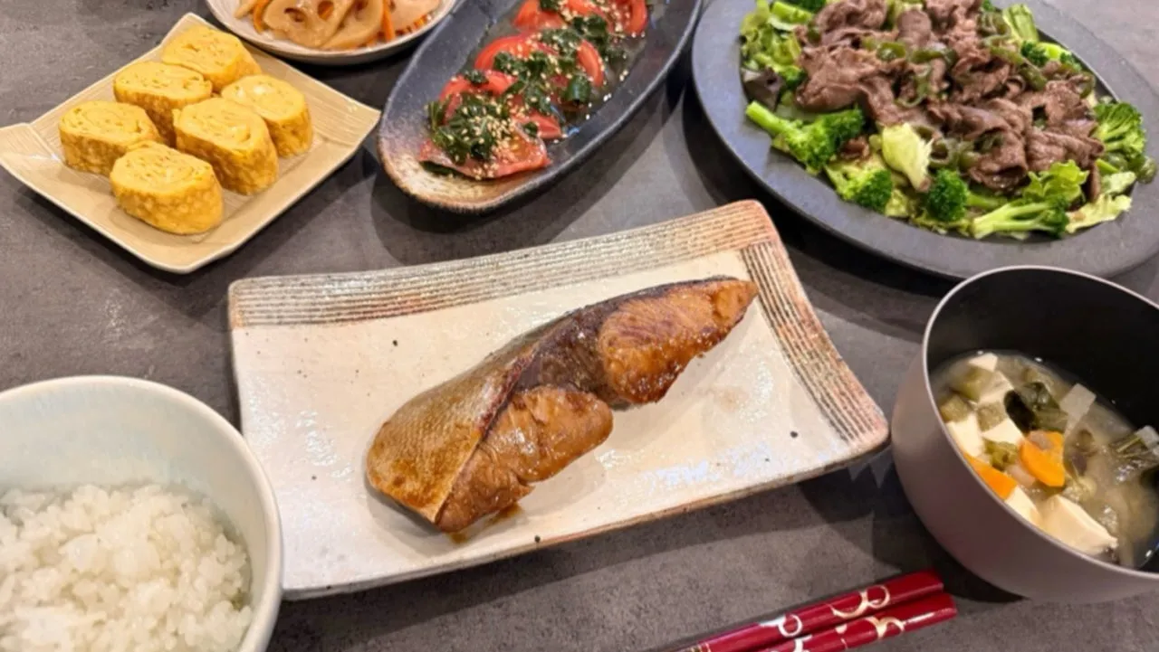 白米が進む夕飯でした!